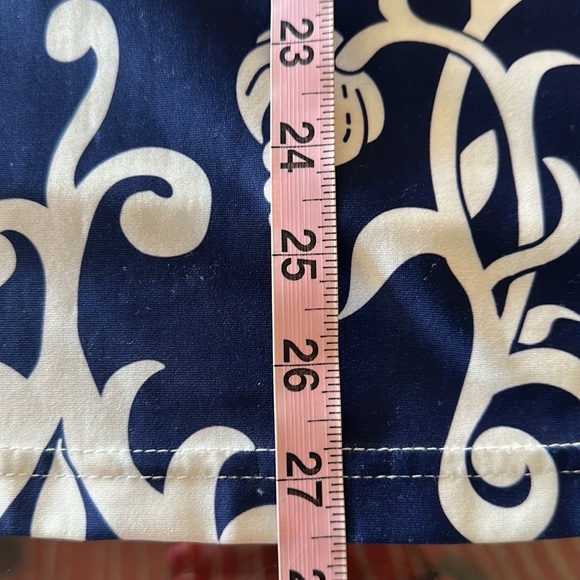 Blue And White Halter Style NecklineSleeveless Top By Love U Dear - Picture 4 of 5